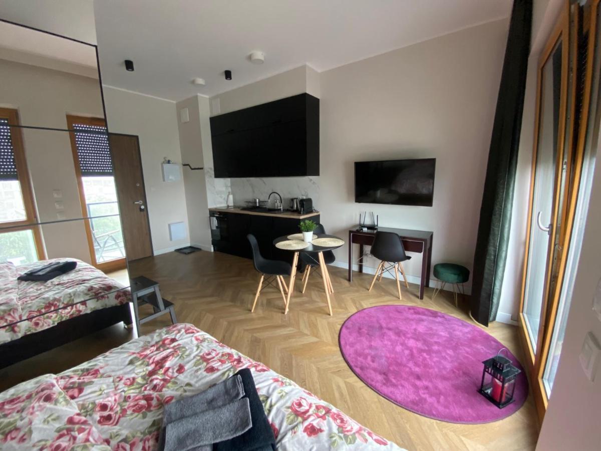 Apartament Nadmotlawie Estate Black Гданьск Экстерьер фото